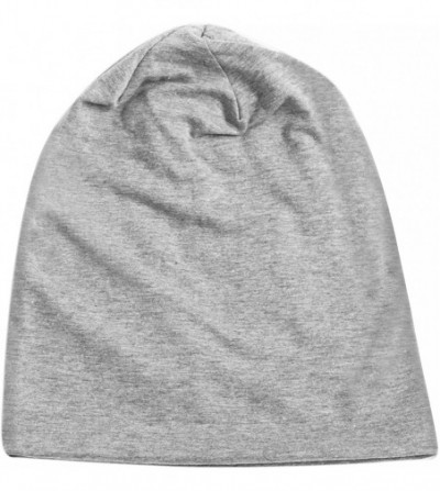 Skullies & Beanies All Kinds of Long Slouchy Baggy Wrinkled Oversized Beanie Winter Hat - 2. 2733 - Grey - CE18YZI7H5G