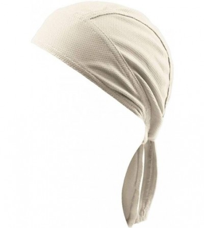 Skullies & Beanies Doo Rag Bicycle Skull Caps Helmet Liner Cooling Hat Cap Summer Sweat Wicking Beanie Cap Hat for Women & Me...