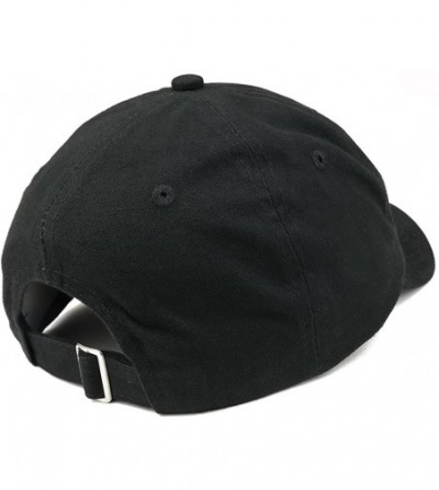 Baseball Caps Vegan Af Embroidered Soft Crown 100% Brushed Cotton Cap - Black - CW12IZKPI1J