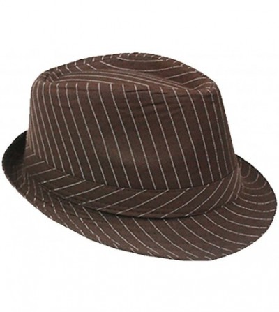 Fedoras Fedora Straw Hat for Mens Women Sun Beach Derby Panama Summer Hats w Brim Black to White - Brown - CJ12BWNNYRB