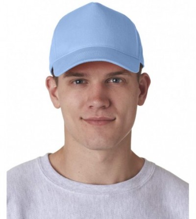 Baseball Caps Custom Hat Add Your Own Text Embroidered Adjustable Size Baseball Cap - Light Blue - C7195KIHXMG