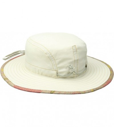 Sun Hats Women's Lotus Sun Hat - Bone - C712JY6UF93