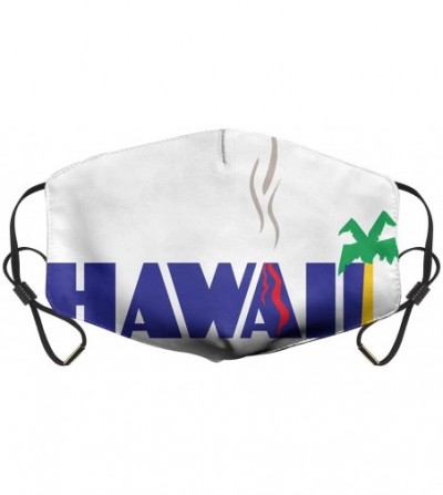 Balaclavas Cool Mouth-Ma_sk Vintage-Hawaiian-Floral-Aloha- Anti Pollution Washable and Reusable Face Ma_sk - Hawaii - CX197Y3...