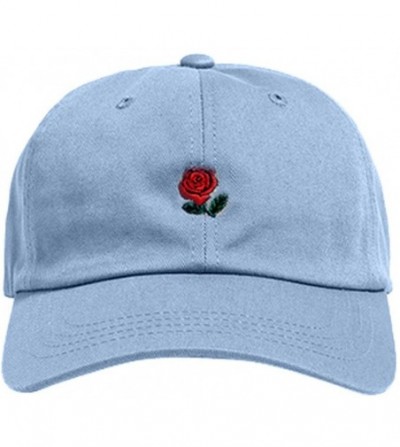 Skullies & Beanies Unisex Embroidery Baseball Cap Dad Hat Boys Girls Hip Hop Hats Sport Sun Hat - Light Blue - CA193Y6WOXI