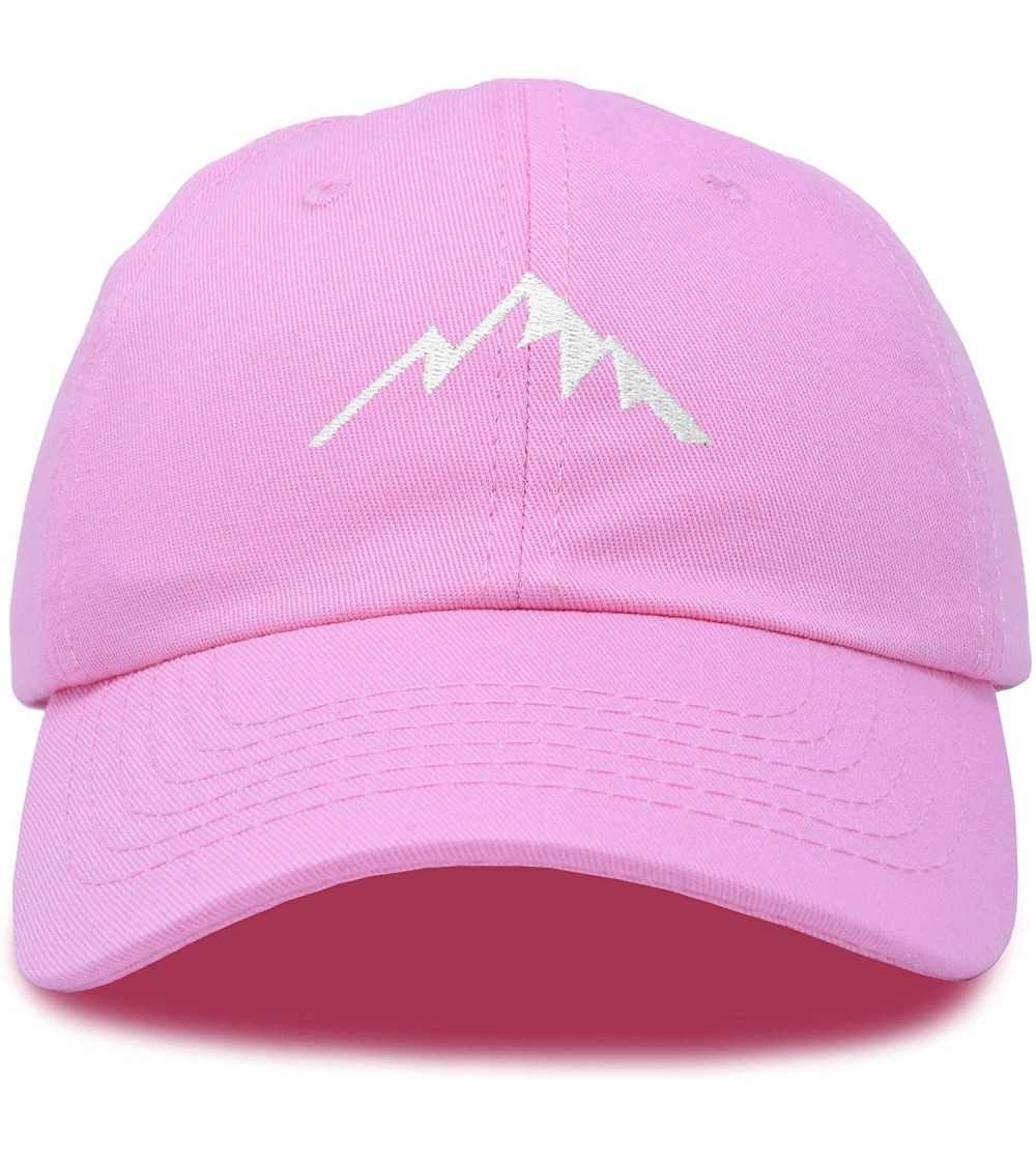 Baseball Caps Outdoor Cap Mountain Dad Hat Hiking Trek Wilderness Ballcap - Light Pink - CO18SKW4YW8