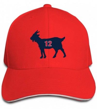 Baseball Caps Adjustable Baseball Cap Blue Navy England Brady Goat Cool Snapback Hats - Red9 - C218Z3XWYL4
