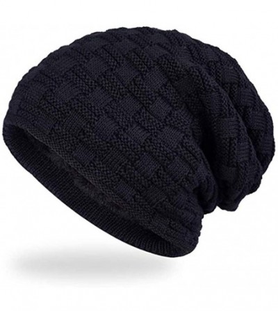 Skullies & Beanies Fashion Unisex Knit Cap Hedging Head Hat Beanie Cap Warm Outdoor Hat - Y-black - CB192X2EAWS