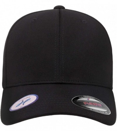Baseball Caps Men's Cool & Dry Sport - Black - CK18Q54W0OZ