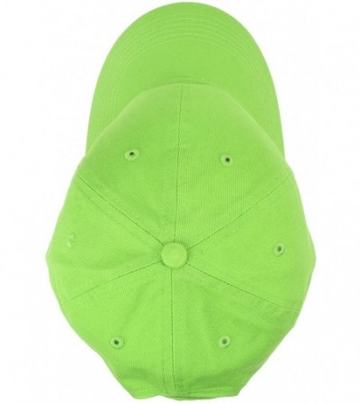 Baseball Caps Classic Baseball Cap Dad Hat 100% Cotton Soft Adjustable Size - Light Green - CV11AT3VMC9