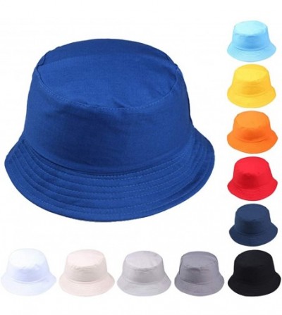 Sun Hats Sun Hat- Women Men Unisex Fisherman Hat Fashion Wild Sun Protection Cap Outdoors - Orange1 - C318TAGA54Z