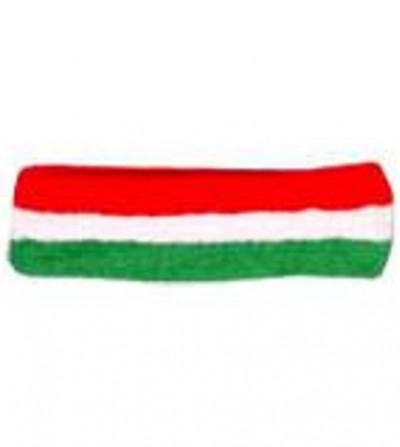 Headbands Striped Headband - Red/White/Green - CK11175D6NH