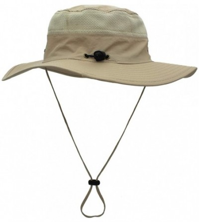 Sun Hats Unisex Outdoor Lightweight Breathable Waterproof Bucket Wide Brim Hat - UPF 50+ Sun Protection Sun Hats Shade - CJ18...