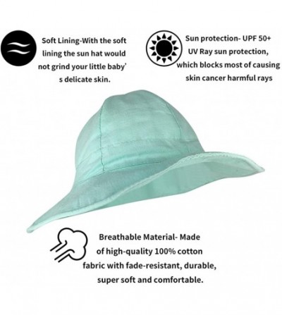 Sun Hats Sun Hat for Baby Outdoor Sun Protection Boys & Girls Wide Brim Cap Packable Swimming Hat Breathable Summer Hat - CJ1...