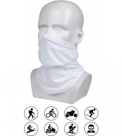 Balaclavas Balaclava Sun Protection Face Mask Adjustable Breathable Full Face Cover - White - C419672H4M0
