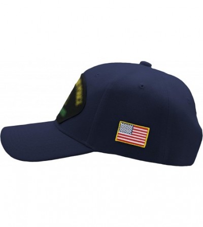 Baseball Caps US Navy CPO Retired Hat/Ballcap (Black) Adjustable One Size Fits Most - Navy Blue - CJ18LZ3UANM
