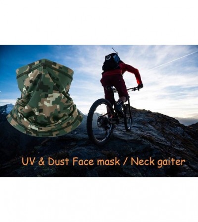 Balaclavas Camouflage Bandana/Summer Neck Gaiter/Face Mask Scarf/Cycling Face Shield - Ax-k-07 - CT19946ERRS