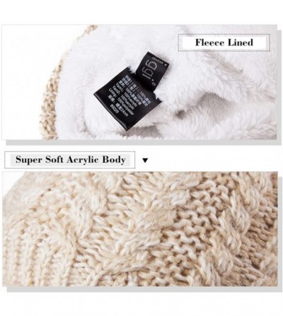 Newsboy Caps Womens Knit Newsboy Cap Warm Lined Winter Hat 100% Soft Acrylic with Visor - 89229_black1 - C11923EY8NQ