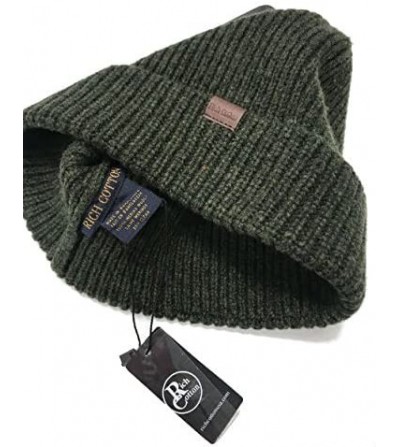 Skullies & Beanies Beanie Hat 100% Merino Wool Daily Soft Hat Knit Men Women Plain Cuff Rollup Street Style Fisherman Cap - S...