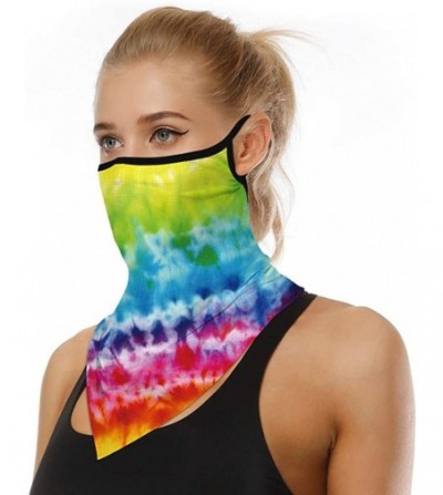 Balaclavas Face Mask with Ear Hangers- Cooling Neck Gaiter- Scarf- Bandana- Summer Balaclava for Dust Wind UV Protection - C0...