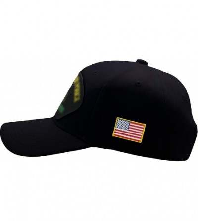 Baseball Caps US Army - Woman Veteran Hat/Ballcap Adjustable One Size Fits Most - Black - CL18ND2USM8