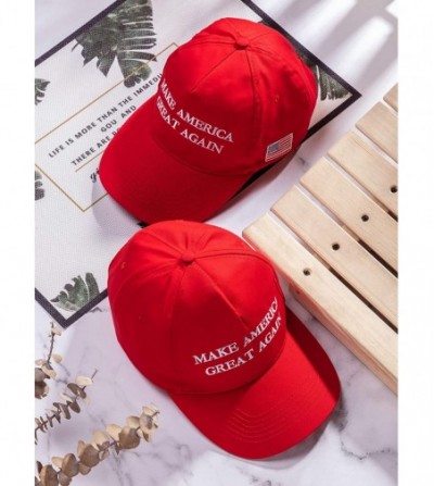 Baseball Caps 4 Pieces Trump 2020 Hat Donald Trump Cap Adjustable Baseball Hat America Bucket Hat for Men and Women (Style A)...