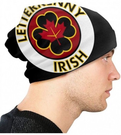 Skullies & Beanies Letterkenny-Irish Unisex Winter Knitted Hats Warm Caps for Men Women Black - C918ACEH59I
