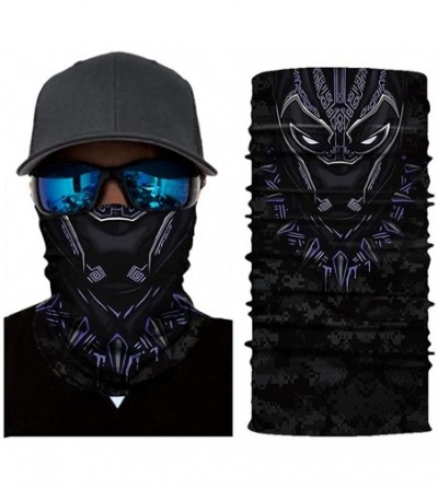 Balaclavas Mr Plz Face Mask- Rave Bandana- Neck Gaiter- Scarf- Summer Balaclava For Dust Wind UV Protection - Mrc - CR190340LUE