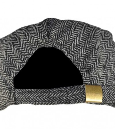Baseball Caps Aran Island Grey Woven in Tweed Cap- Suitable for All Seasons - CB11O082NCN