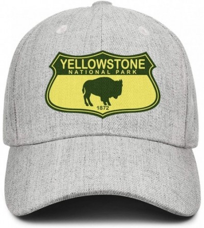 Baseball Caps Yellowstone National Park Casual Snapback Hat Trucker Fitted Cap Performance Hat - Yellowstone National Park-23...