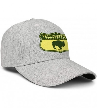 Baseball Caps Yellowstone National Park Casual Snapback Hat Trucker Fitted Cap Performance Hat - Yellowstone National Park-23...