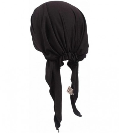 Skullies & Beanies 3 Pack Women Chemo Hat Beanie Scarf Turban Headwear for Cancer Patients - 3c - CJ184ZCLAKQ
