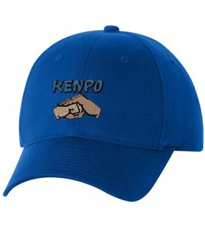 Baseball Caps Kenpo Custom Personalized Embroidery Embroidered Hat Cap - Royal Blue - CO12N9O46QX