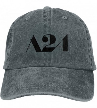 Baseball Caps A24 Classic Baseball Cap Cotton Soft Adjustable Size Fits Men Women - Deep Heather - CT18W3RCH4M