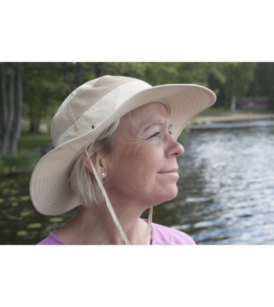 Sun Hats Sun Hat 2-Pack - Fishing Boonie Hat for Safari and Summer - Khaki - C912O7V9BSK