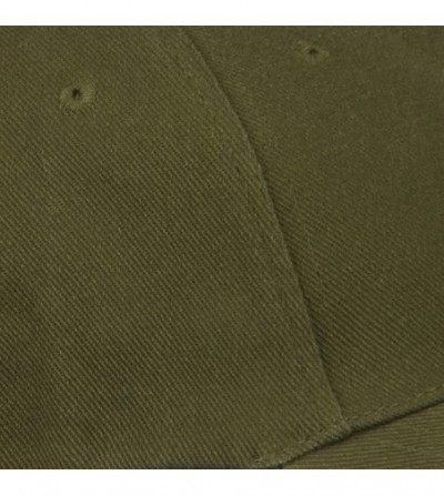 Baseball Caps Low Profile Washed Flex Cap - Green - C818GYYA4MT
